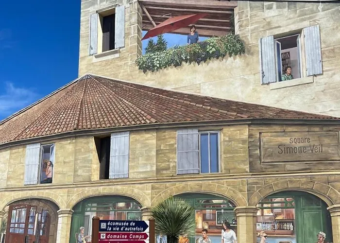 Vakantiehuis Le Segarius Superbe Maison Medievale Internet Wifi Gratuit Climatisation Jardin Puisserguier